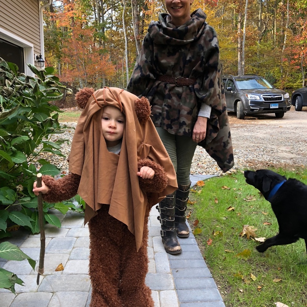 Homemade Ewok Costume for 2-3 year old